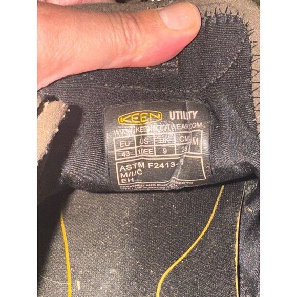 Keen Utility Atlanta Steel Toe Hiker Brown Leather Sandal shoe 10EE ASTM F2413 - Picture 5 of 10